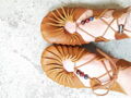 Papoutsi dámske barefoot sandále Cosy Camel