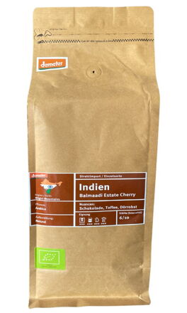 Demeter káva arabica z Indie Balmaadi 1kg