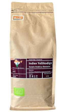 Demeter káva arabica z Indie Yellikodige 1kg