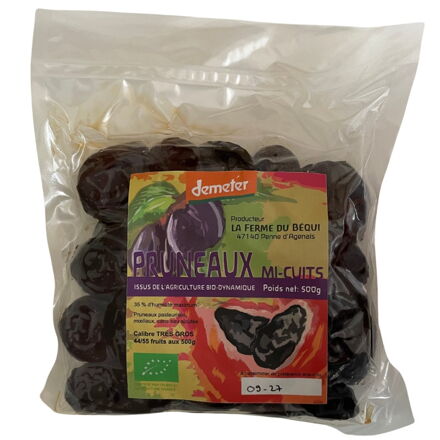 Demeter sušené slivky 500g