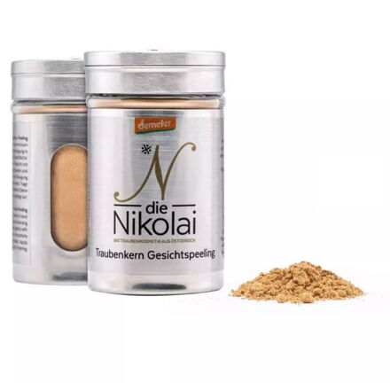dieNikolai peeling z hroznových jadierok 50g