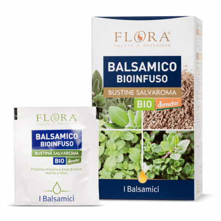 Flora bylinková čajová zmes s esenciálnymi olejmi 20 filtrov po 2g