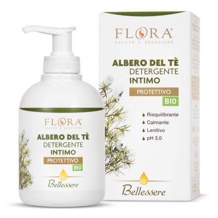 Flora intímny čistiaci gél s čajovníkom 250ml