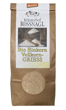 Rossnagl krupica z celozrnnej jednozrnky 500g