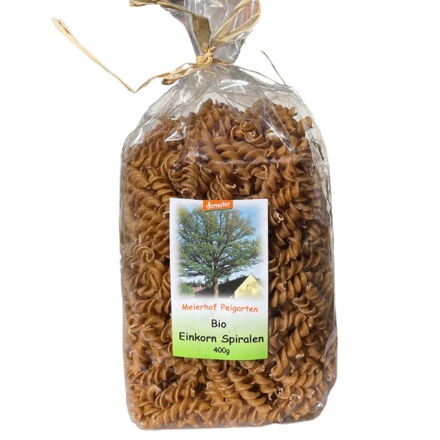 Meierhof Peigarten bezvaječné cestoviny z jednozrnky Špirálky 400g