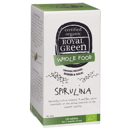 Royal Green bio spirulina 120 tabliet