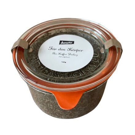Sapoluna telový kávový peeling s jojobovým olejom 160g