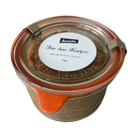 Sapoluna telový peeling s ružovým ílom 160g