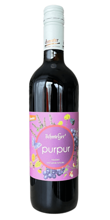Schmelzers biodynamická šťava z červeného hrozna s bylinkami 750ml