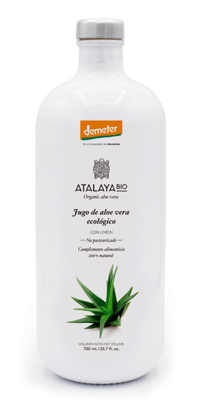 Demeter aloe vera šťava (99%) s citrónom 700ml