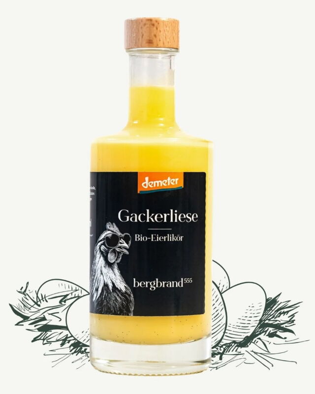 bergbrand 555 vaječný likér 350ml