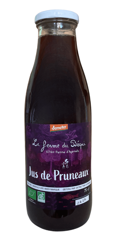 Demeter 100% šťava zo sliviek 750ml