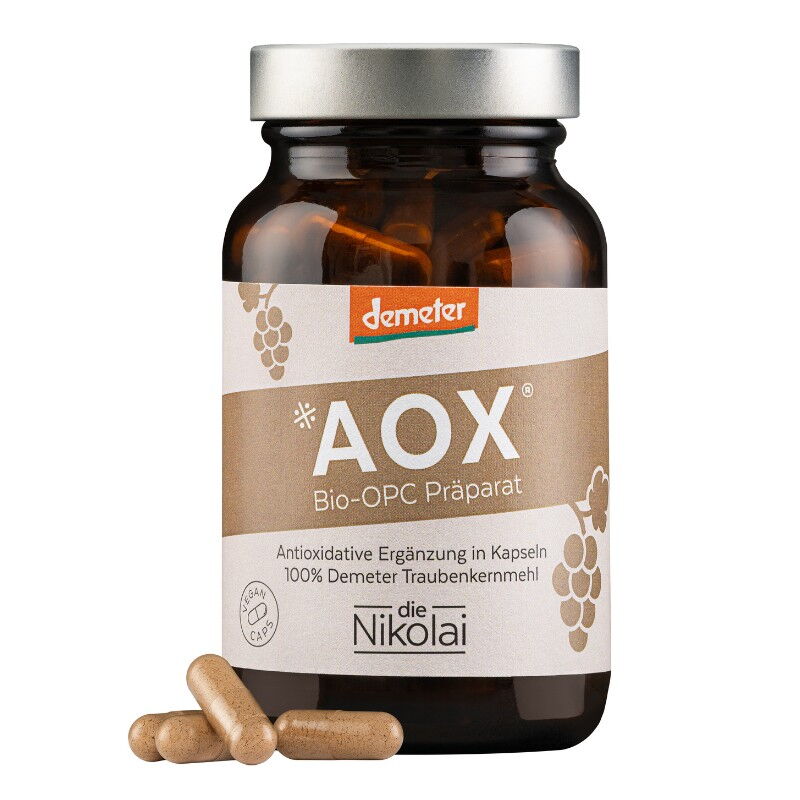 dieNikolai AOX® DEMETER antioxidanty OPC preparát 108 kapsúl 