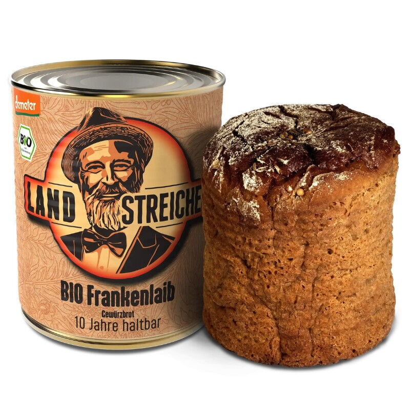 Landstreicher demeter jemne pikantný kváskový ražný chlieb 400g