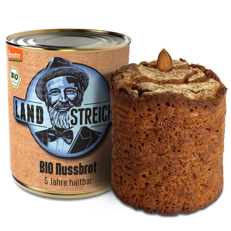 Landstreicher demeter orechový kváskový ražný chlieb 400g