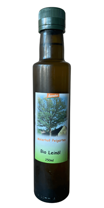 Meierhof Peigarten za studena lisovaný ľanový olej 200ml Meierhof Peigarten za studena lisovaný ľanový olej 200ml