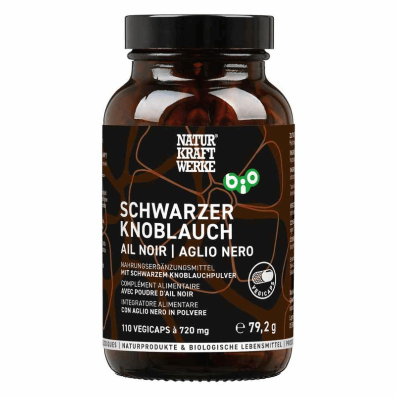 Naturkraftwerke bio fermentovaný cesnak 110 kapsúl