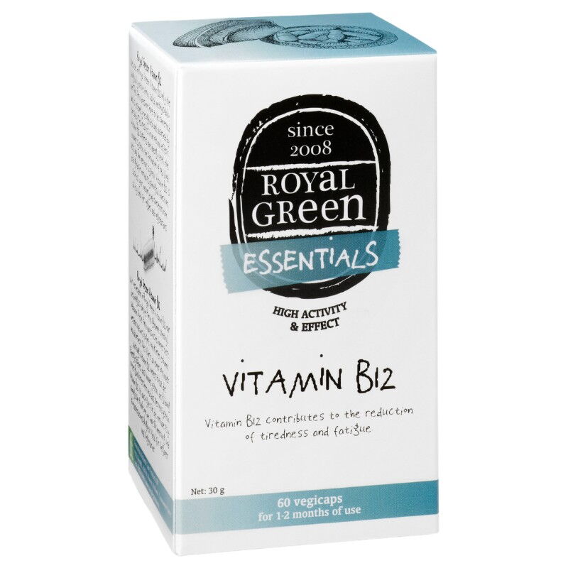 Royal Green fermentovaný vitamín B12 60 kapsúl Royal Green fermentovaný vitamín B12 60 kapsúl