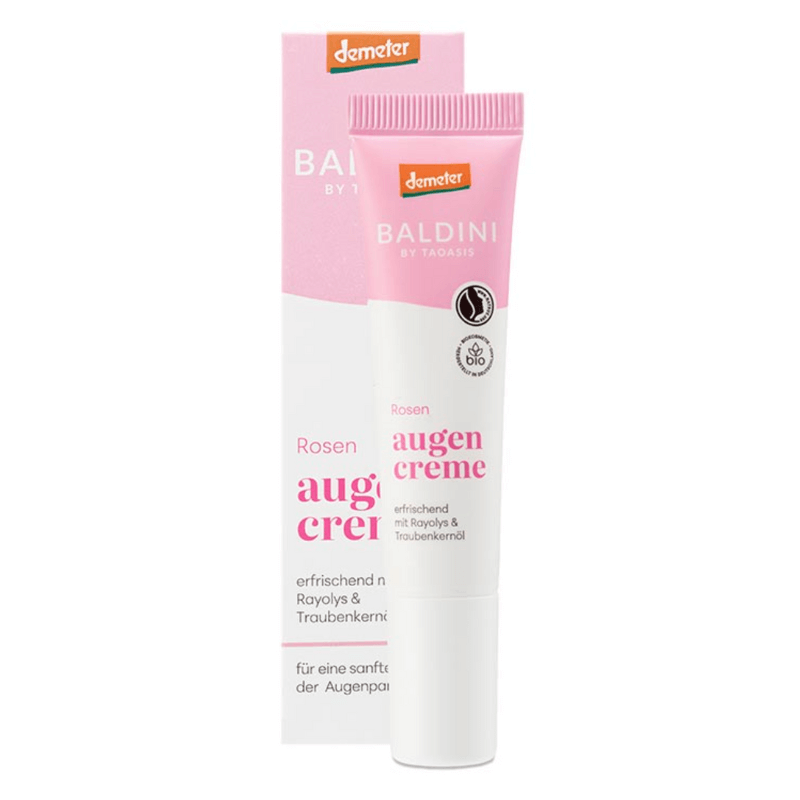 Baldini by Taoasis očný krém s ružou 15ml Baldini by Taoasis očný krém s ružou 15ml