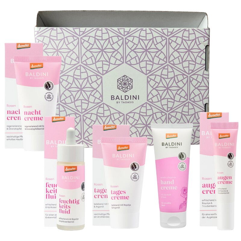 Taoasis set kozmetiky s ružou 5ks